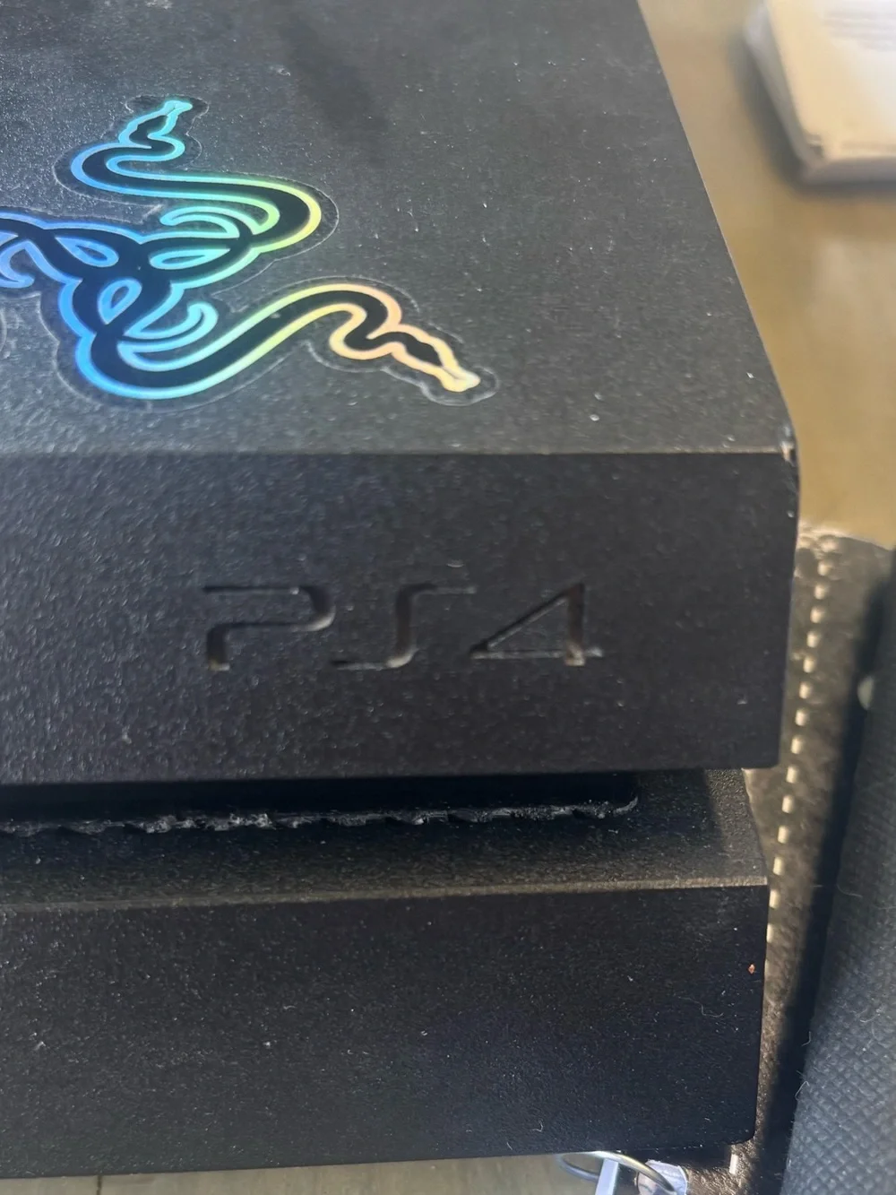 Sony PlayStation 4 500GB Gaming Console and power cord. In GUC As is/for parts